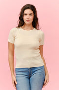 Blusa lina beige