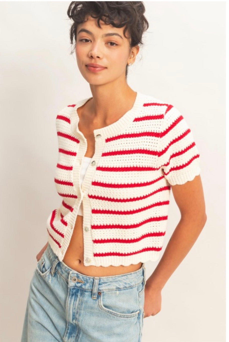 Blusa tejida