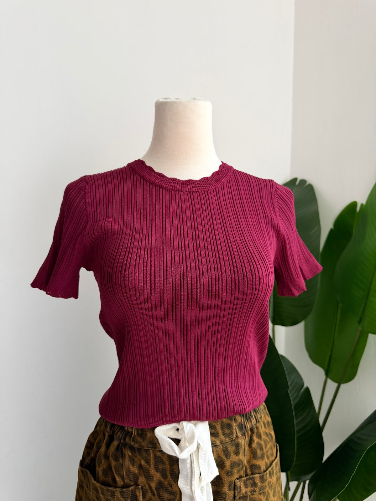 Blusa Lina  vino