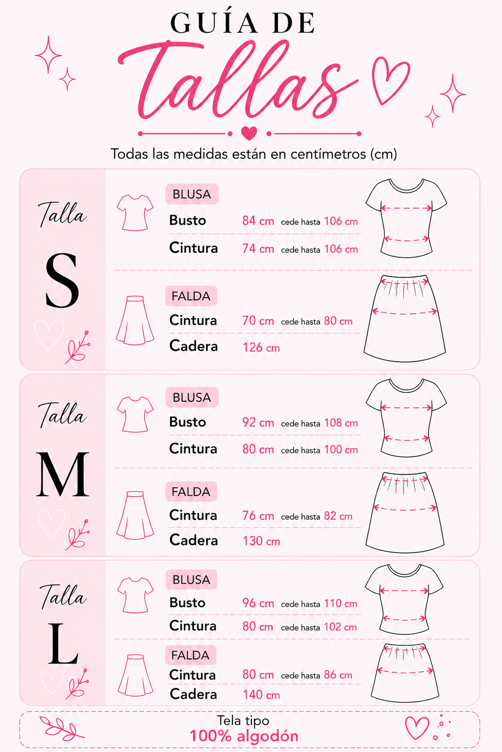 Conjunto rosa