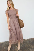 Vestido Emilia Taupe