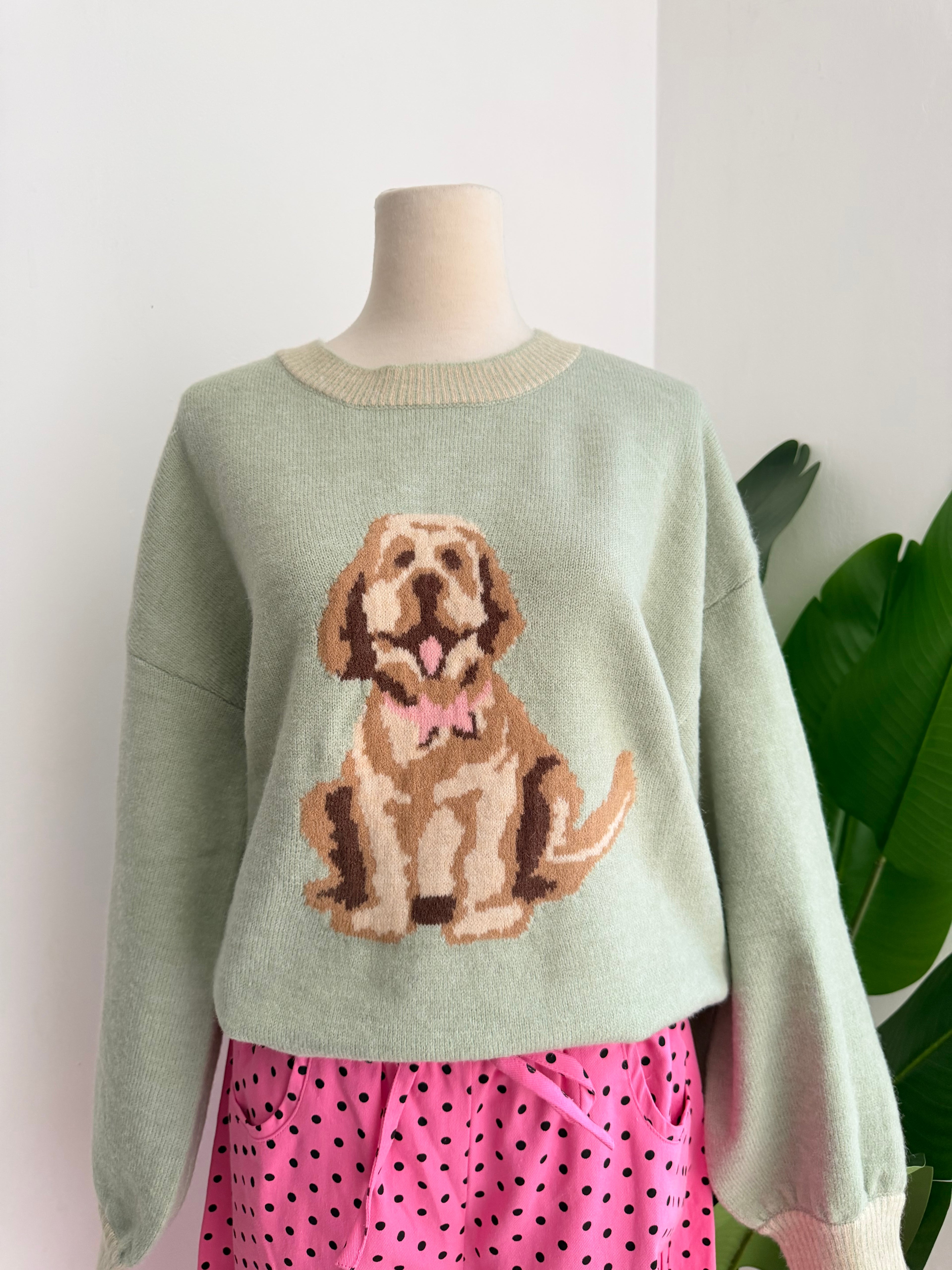 Suéter Puppy Love