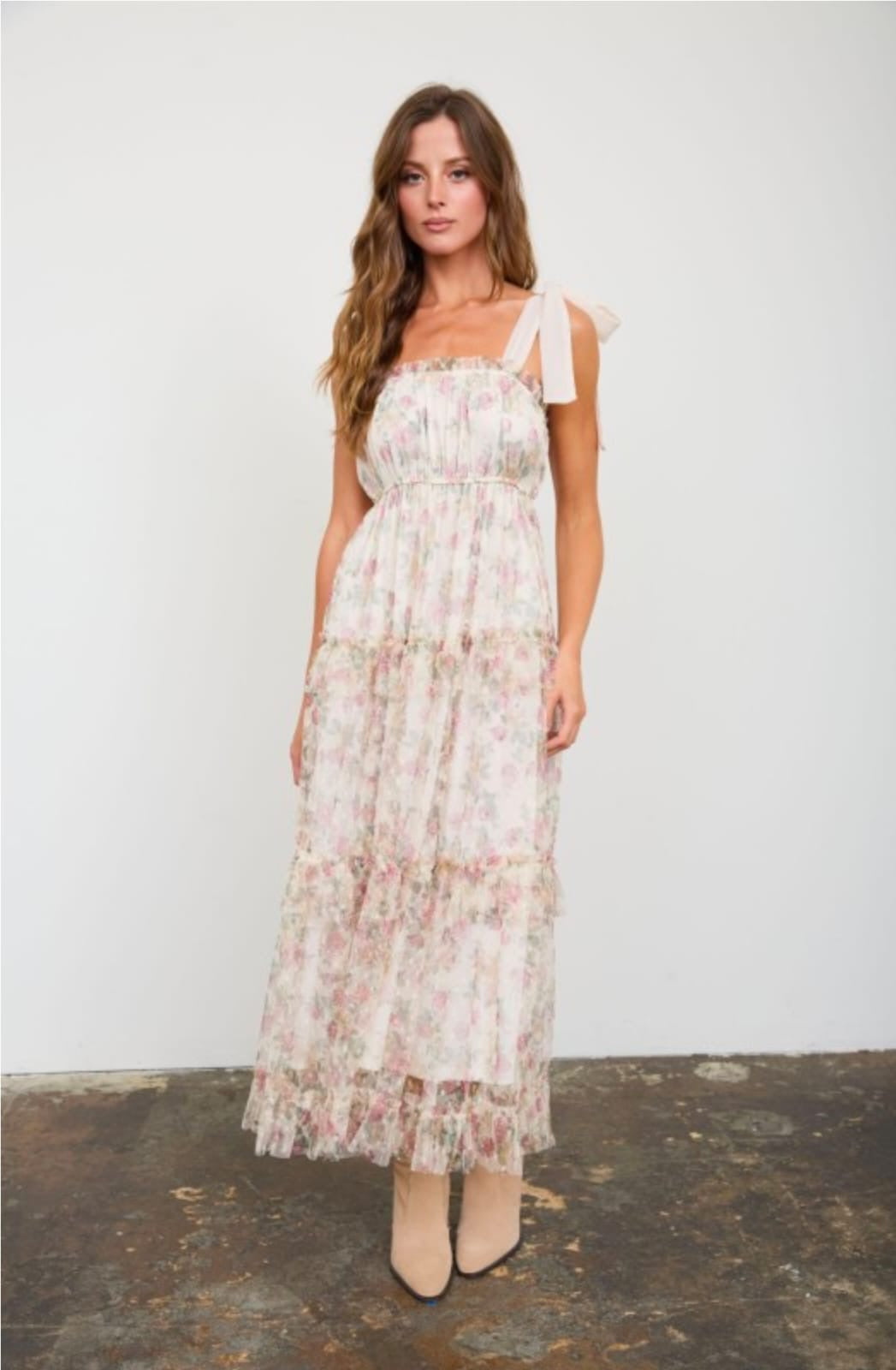 Vestido Amelie crema