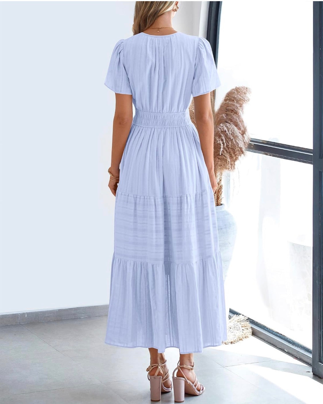 Vestido cesleste