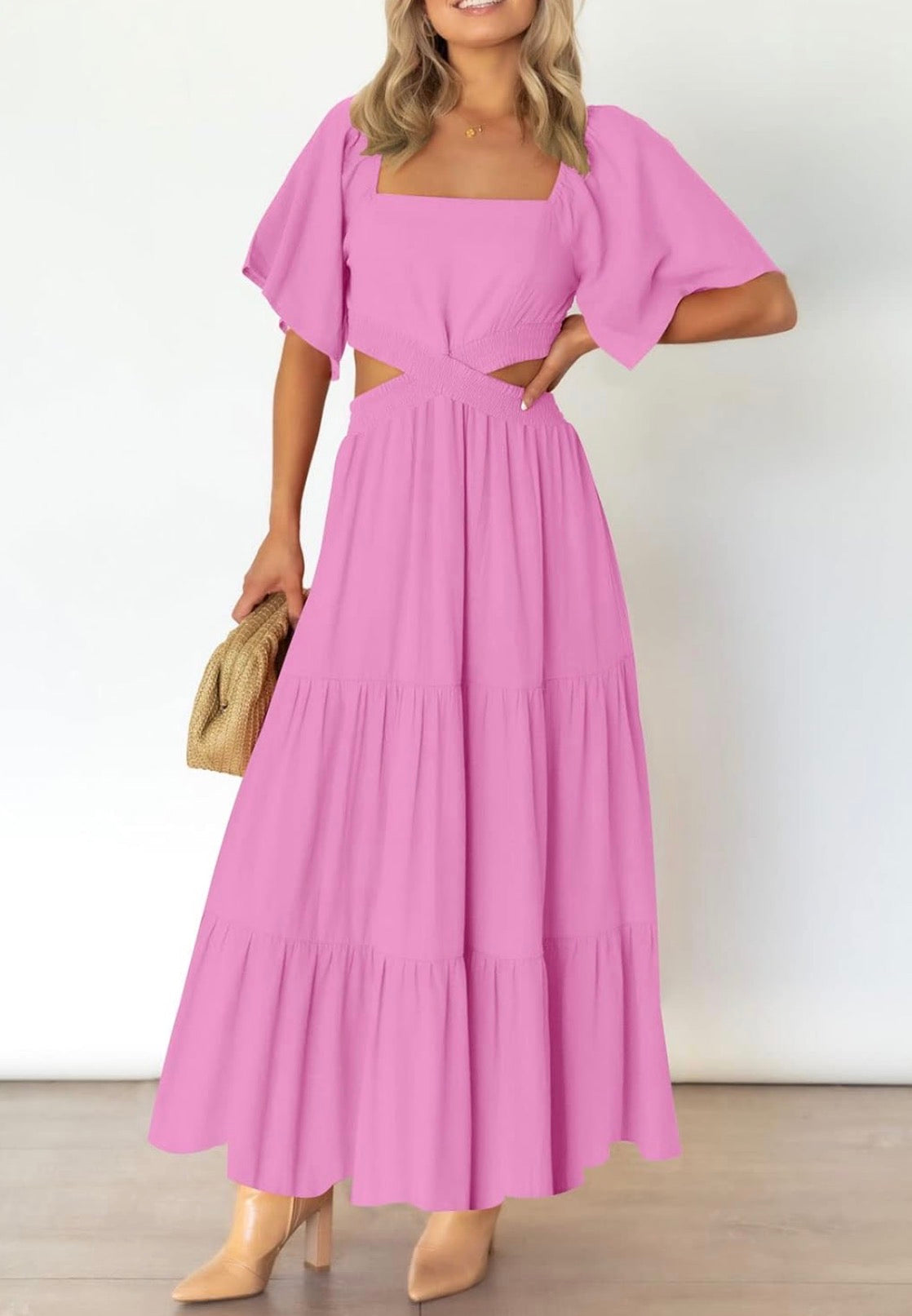 Vestido espalda descubierta
