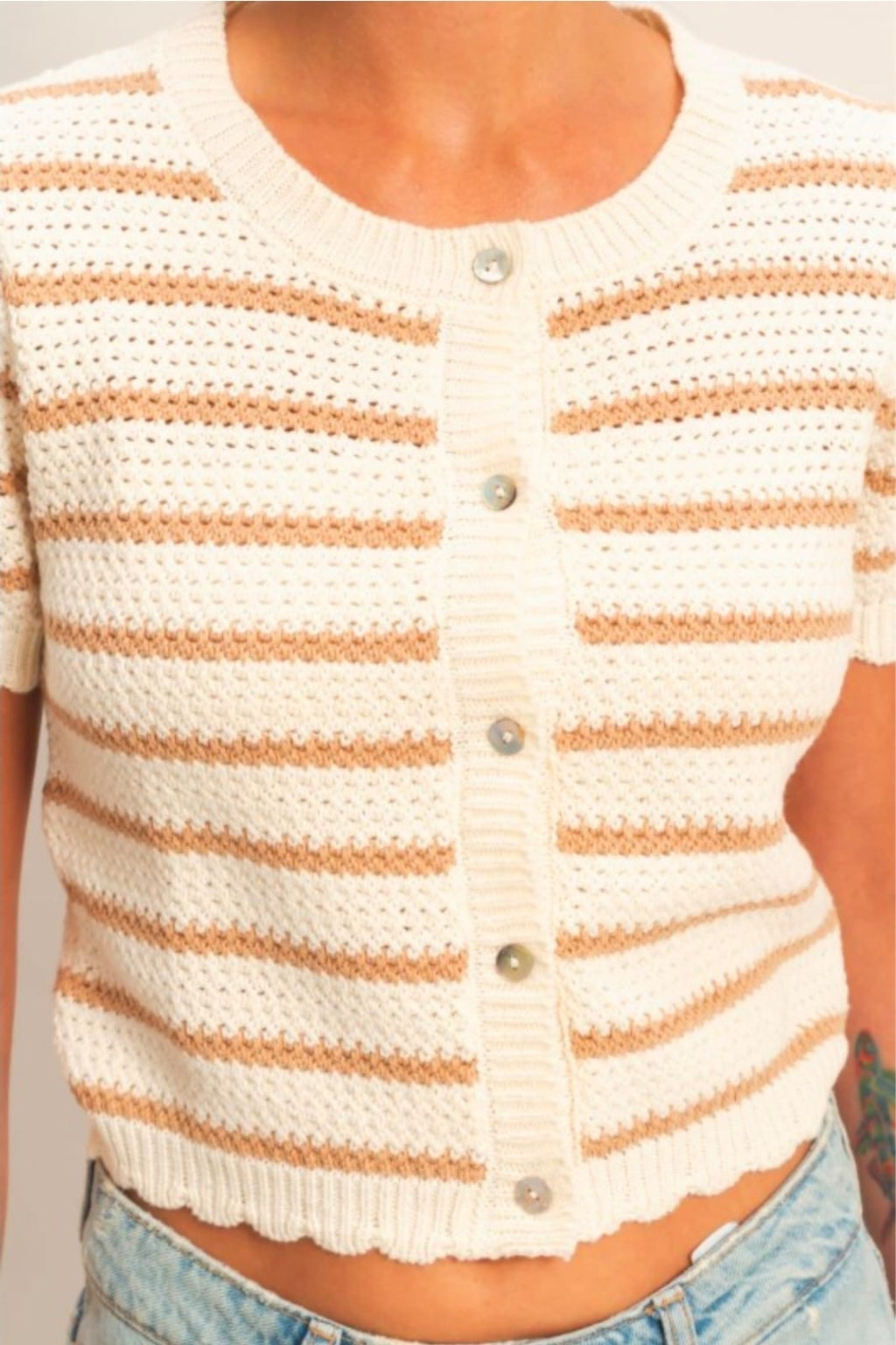 Blusa tejida