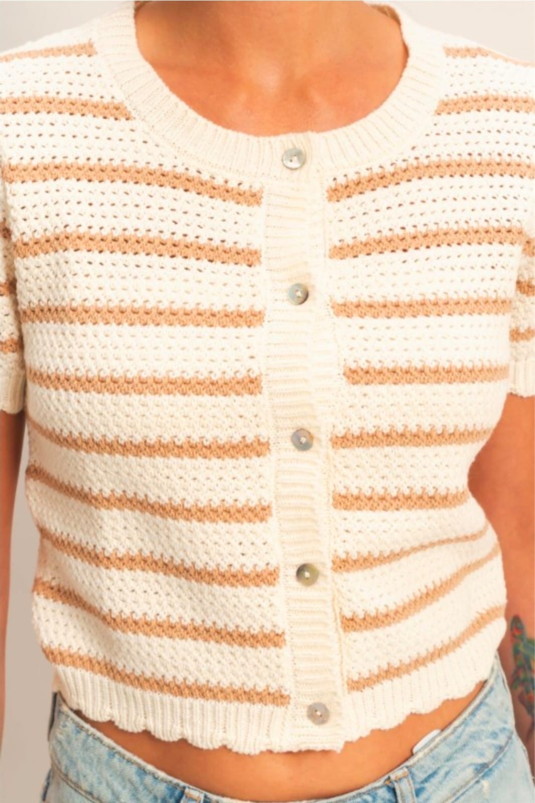 Blusa tejida