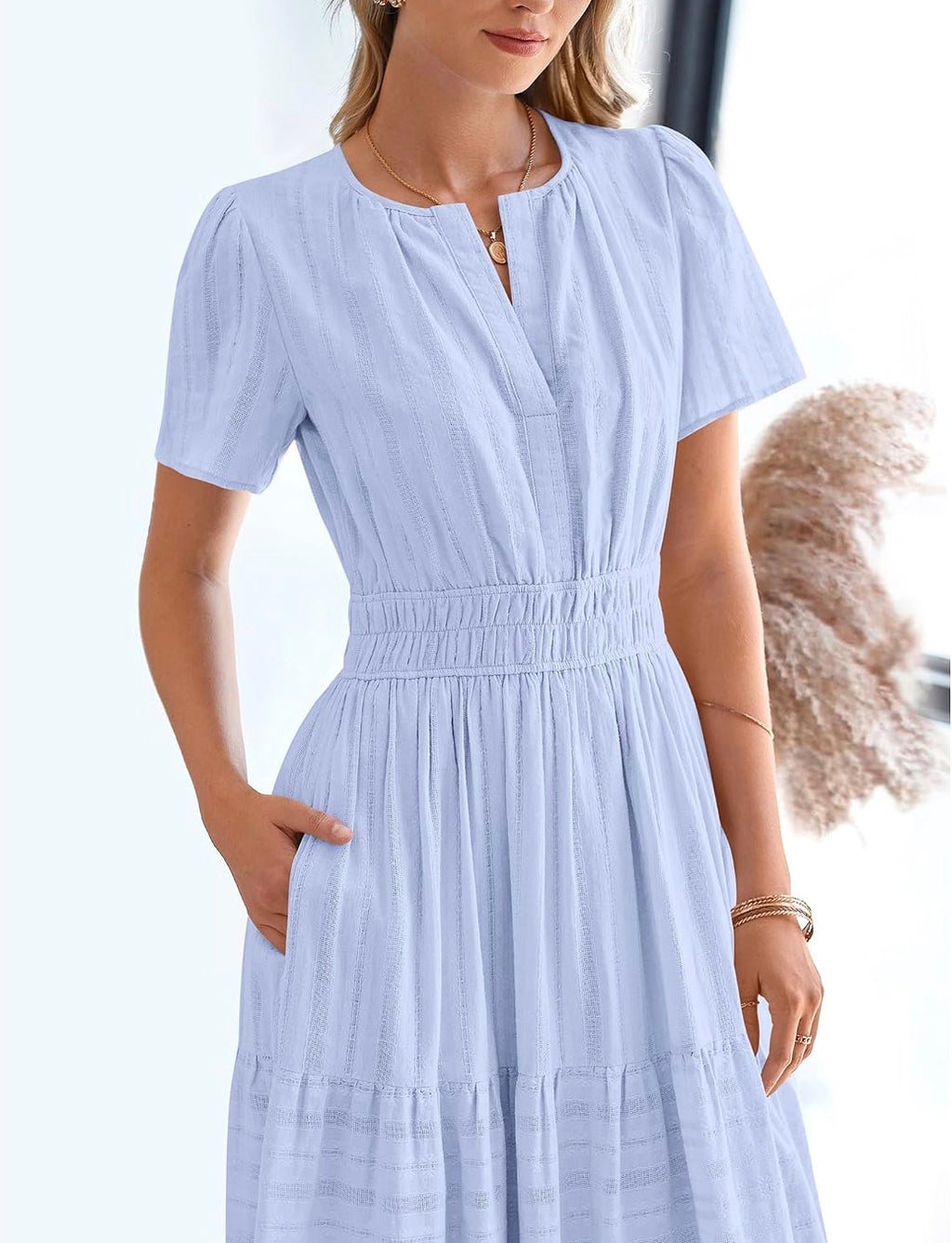 Vestido cesleste