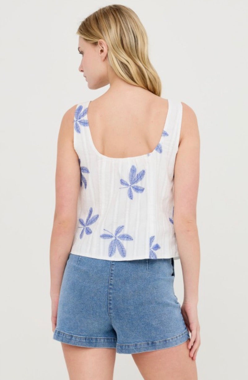 Blusa palmas