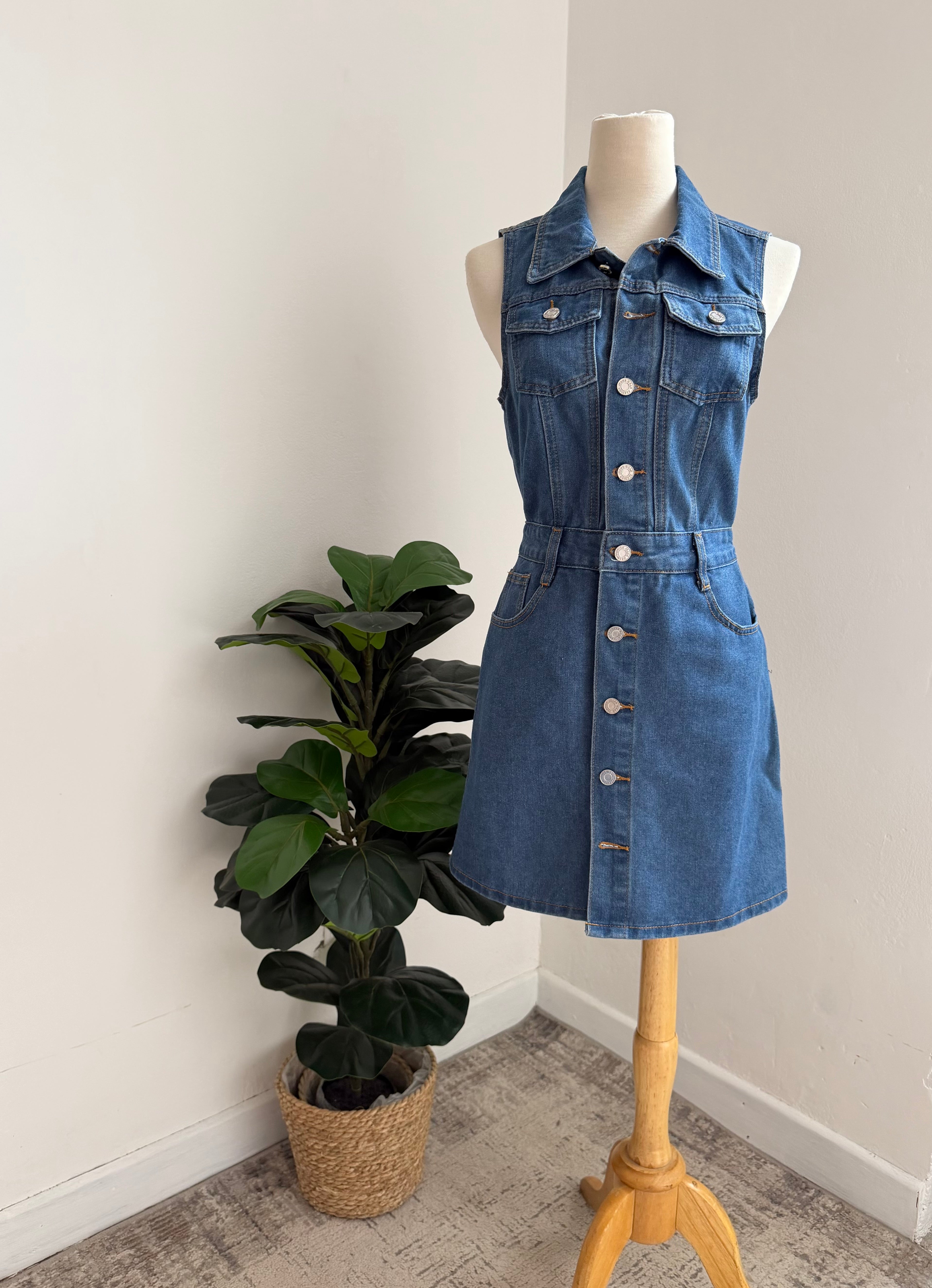 Vestido Denim