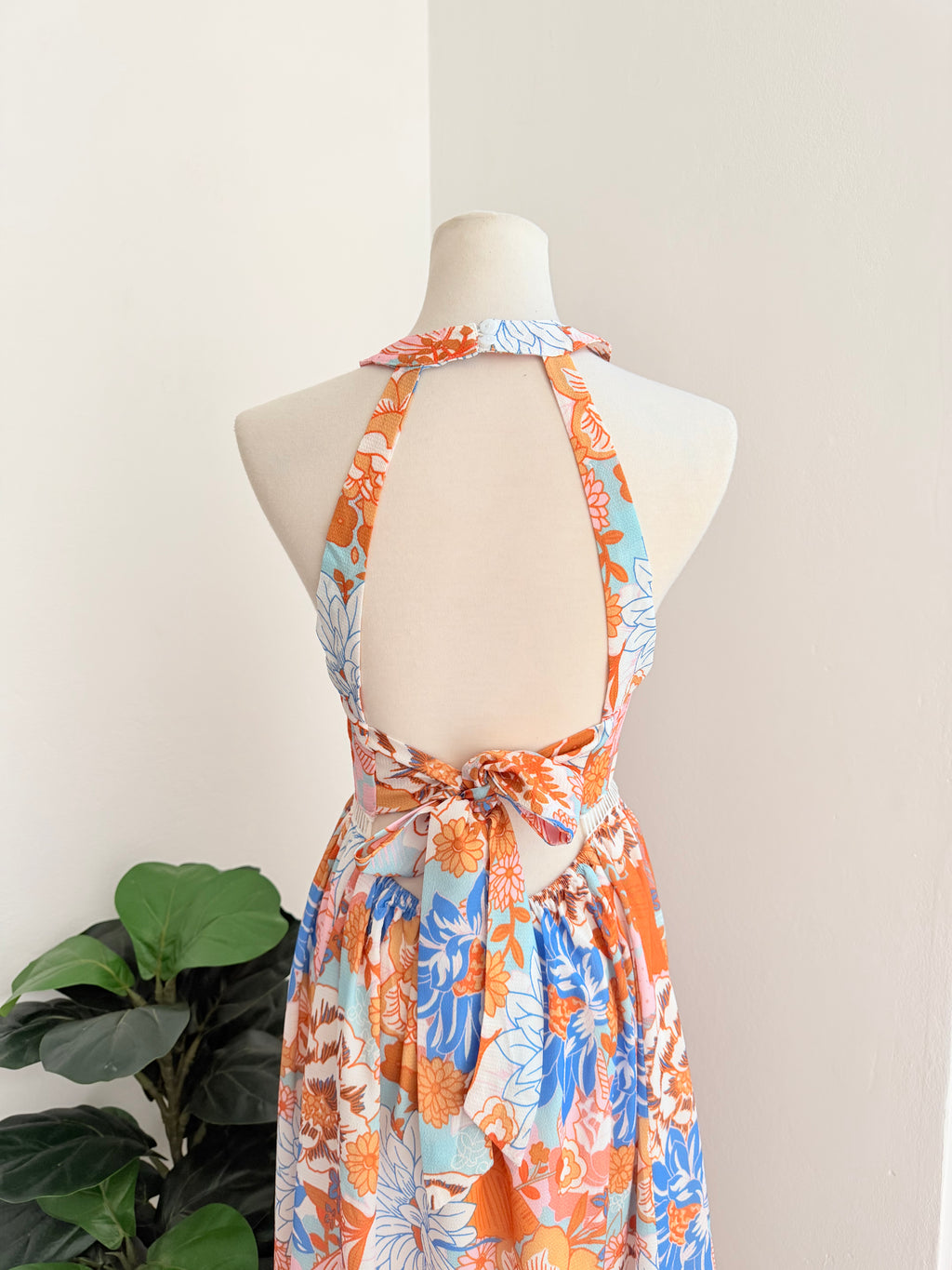 Vestido espalda descubierta
