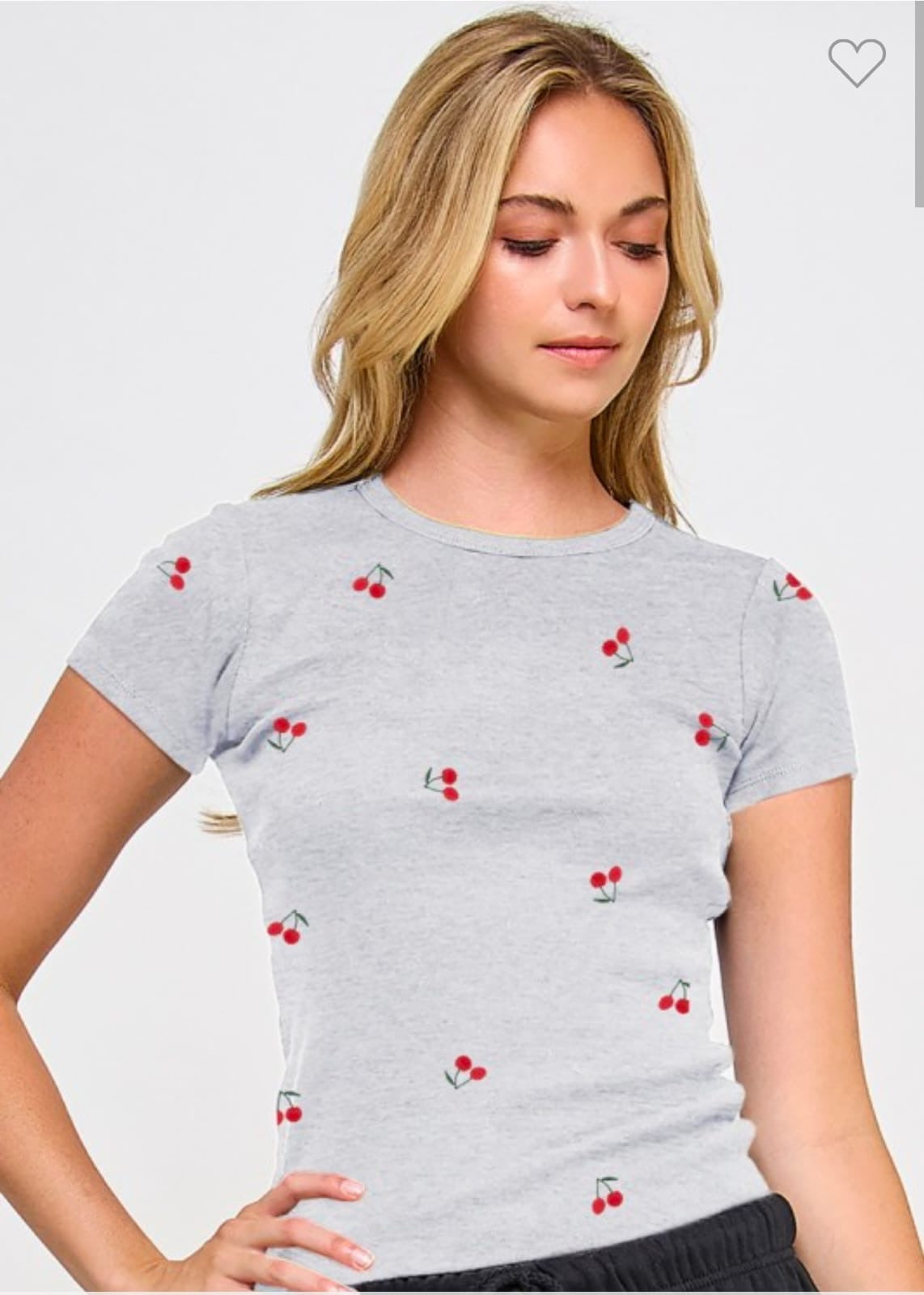 Blusa cherry