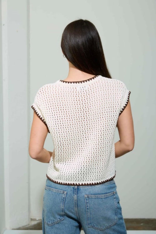 Blusa crochet
