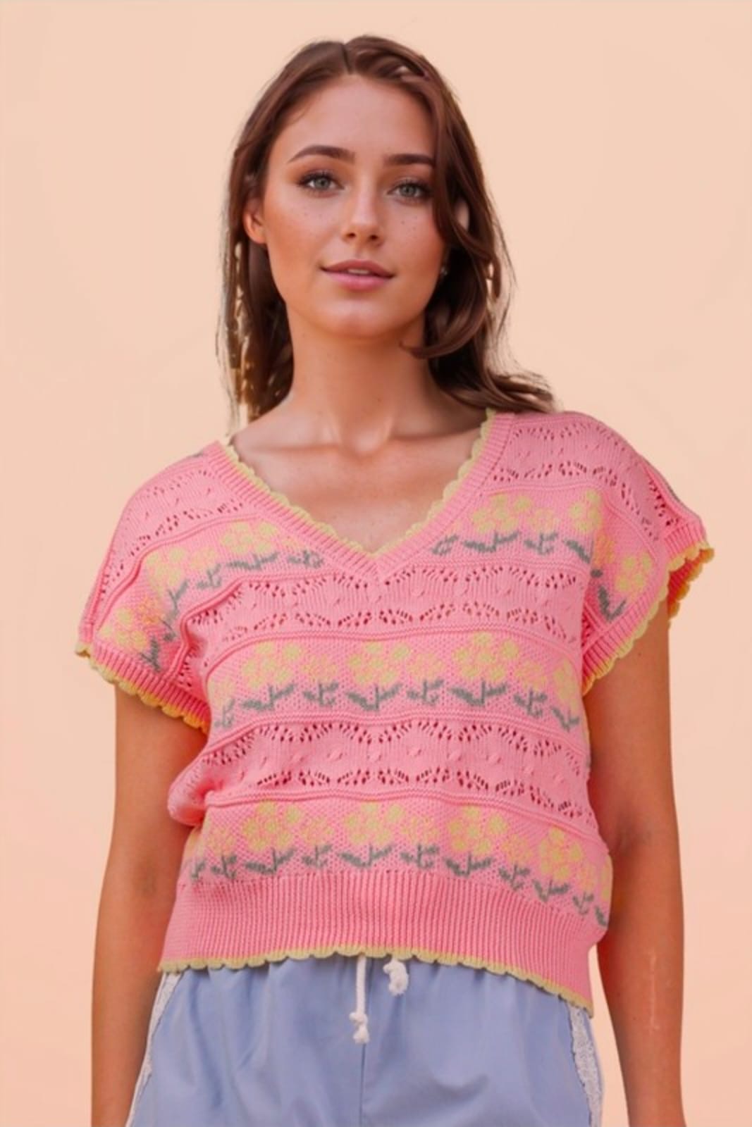 Blusa tejida