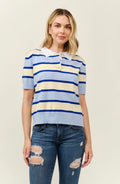 Blusa polo rayas