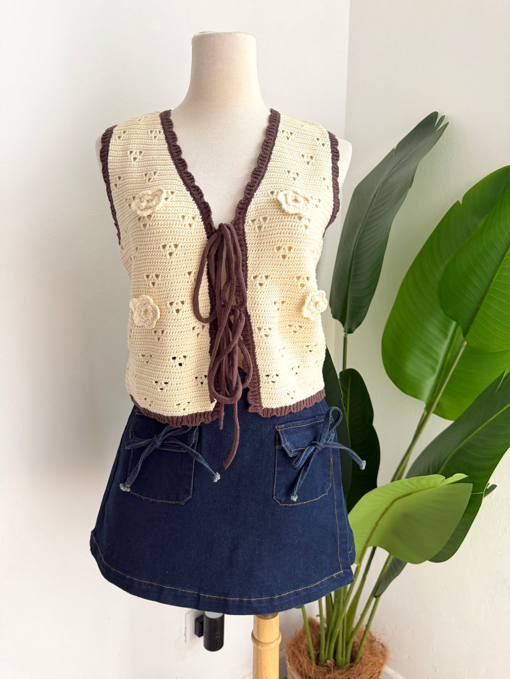 Blusa crochet