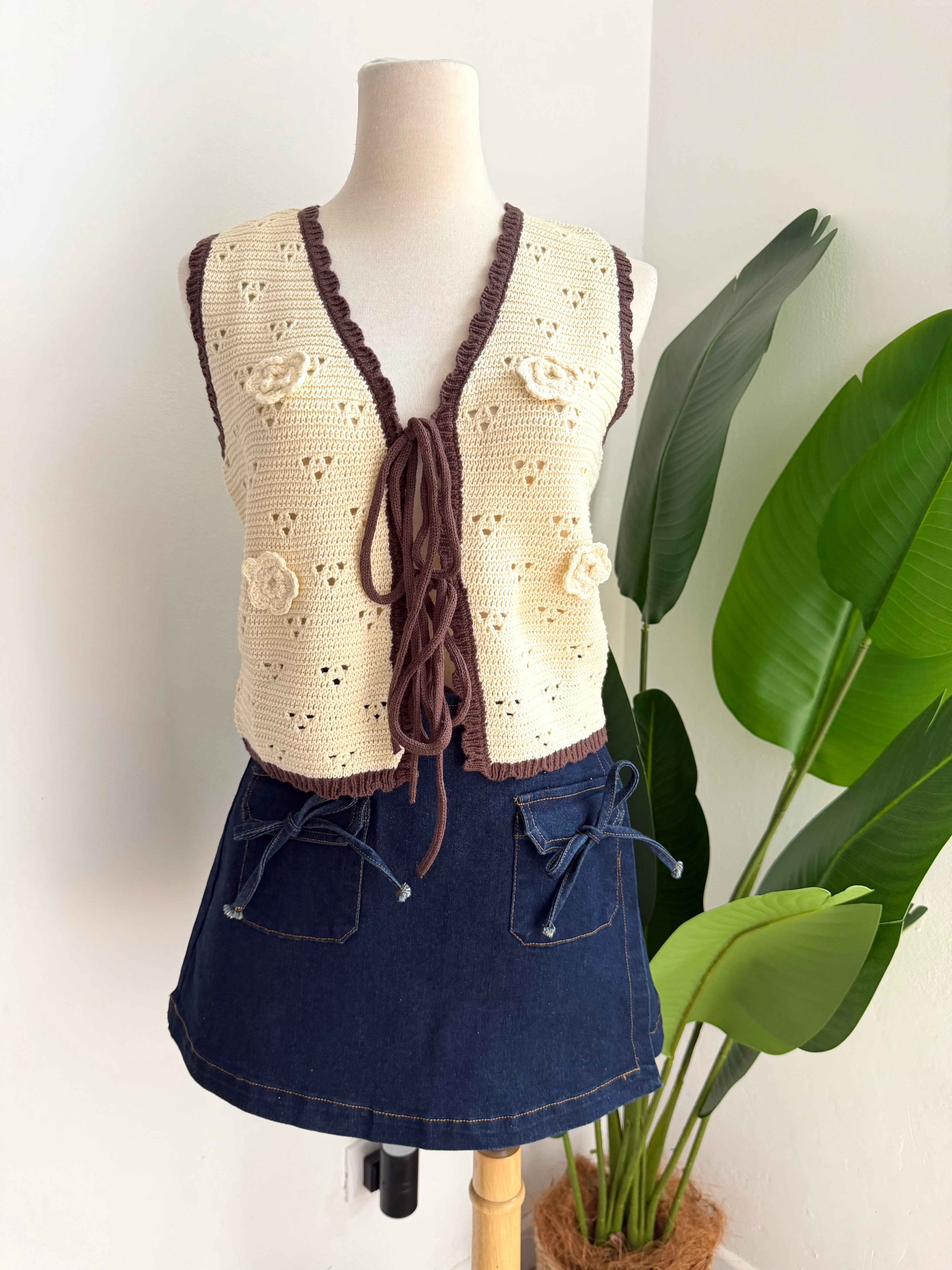 Blusa crochet