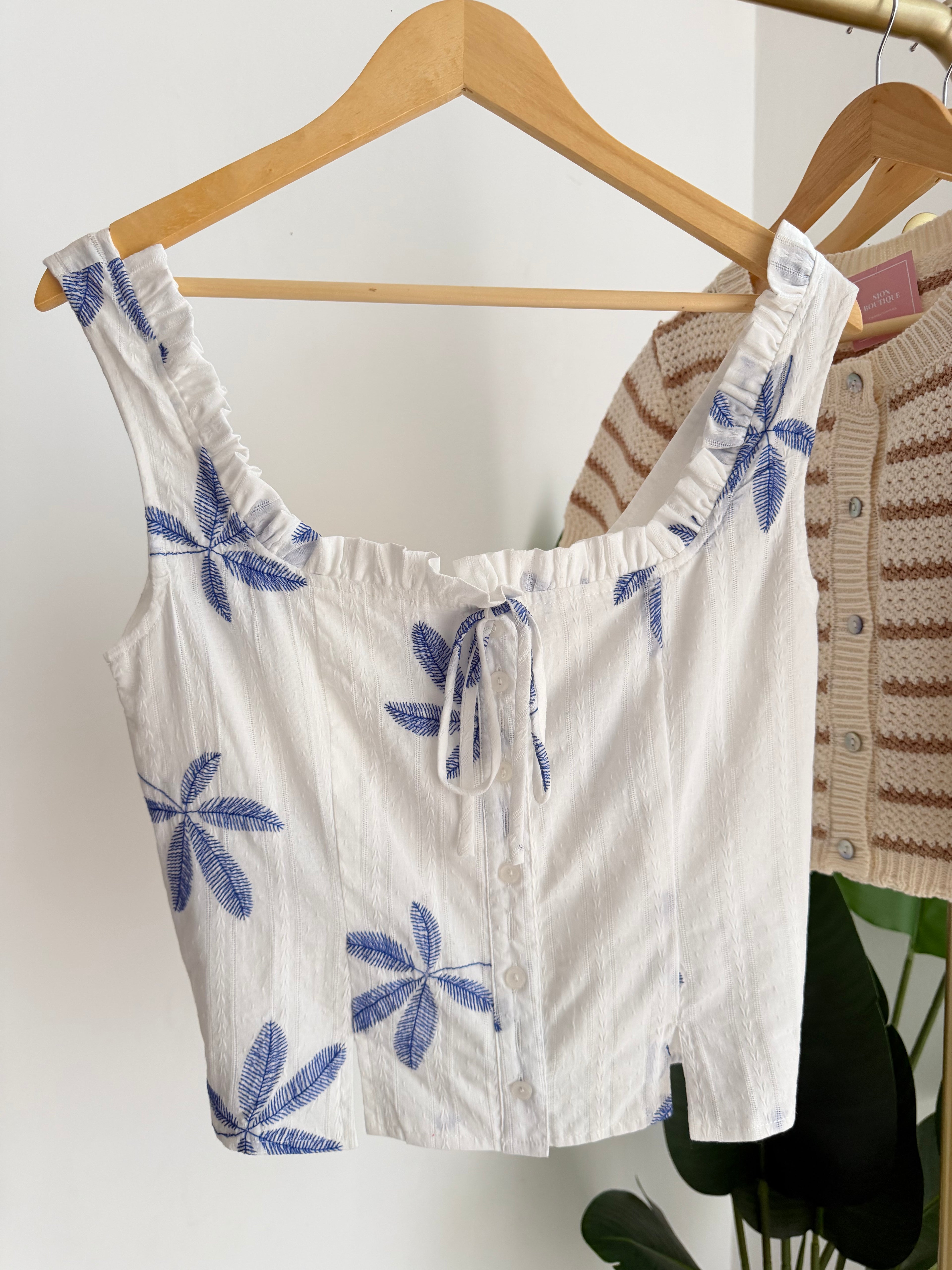 Blusa palmas