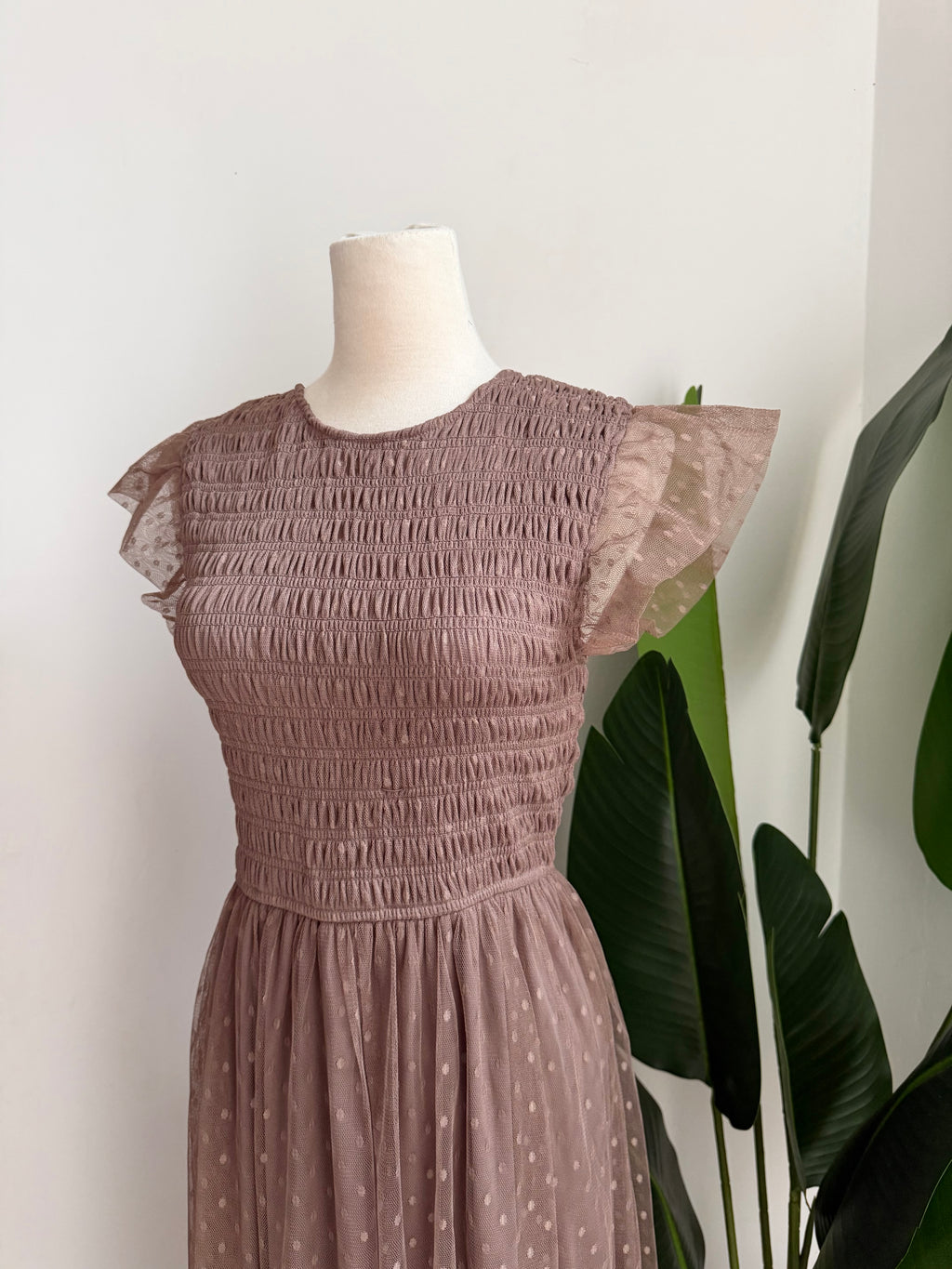 Vestido Emilia Taupe