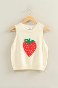 Blusa tejida fresa