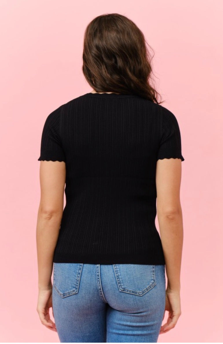 Blusa Lina negro