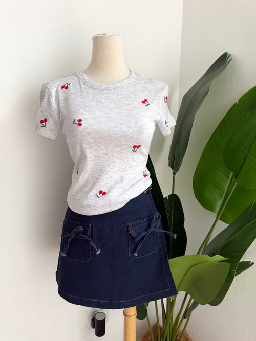 Blusa cherry