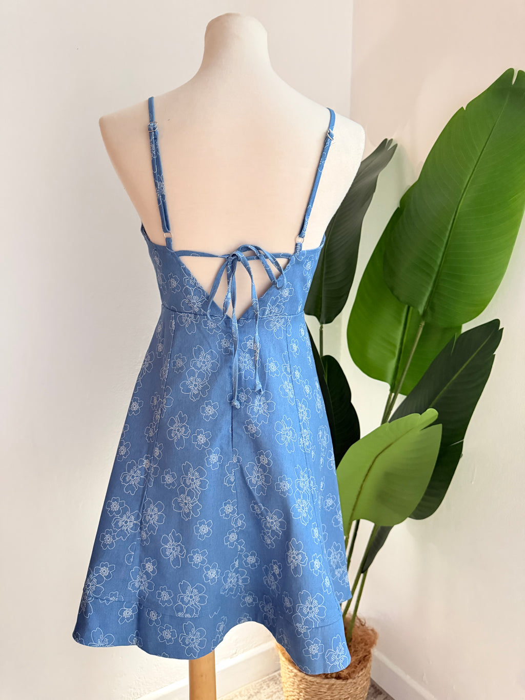 Vestido Denim Sky Bloom