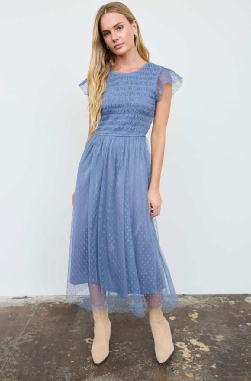 Vestido Emilia Azul
