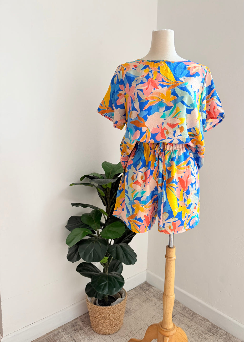 Set blusa y short