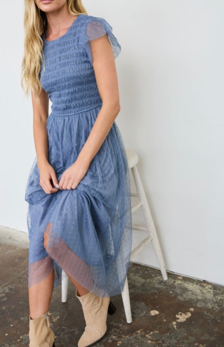 Vestido Emilia Azul