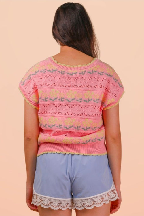 Blusa tejida
