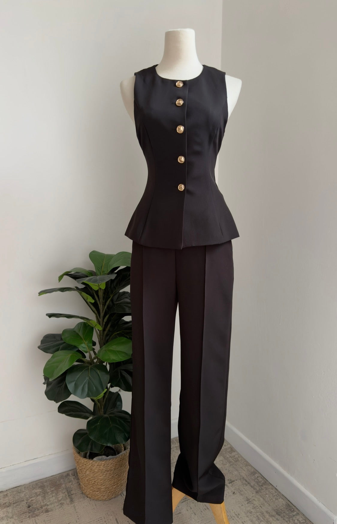 Set chaleco y pantalón