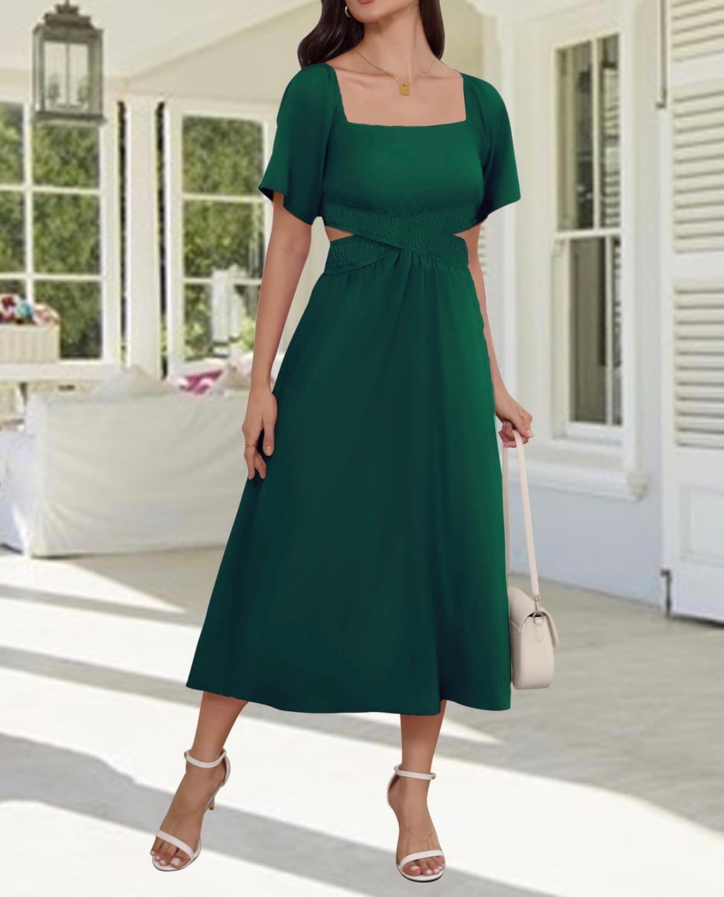 Vestido espalda descubierta