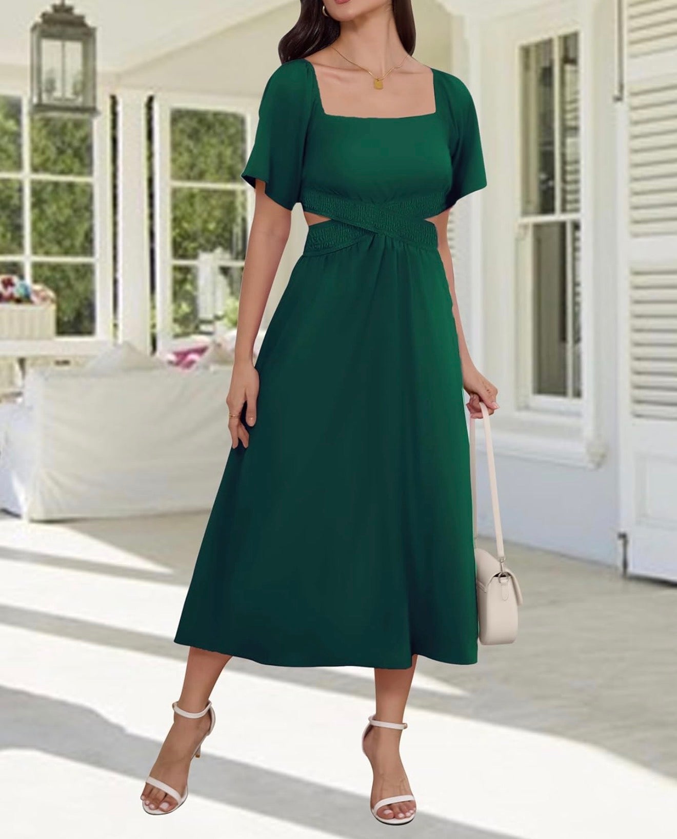 Vestido espalda descubierta