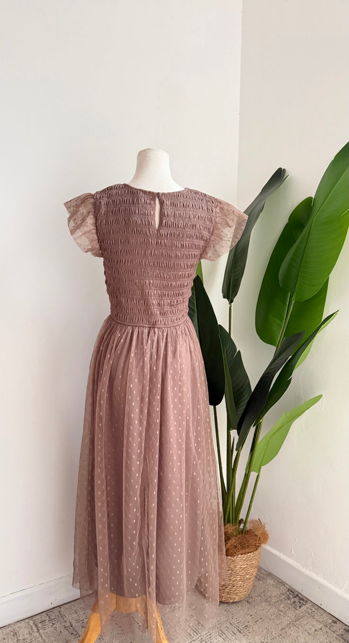 Vestido Emilia Taupe