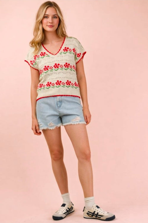 Blusa tejida