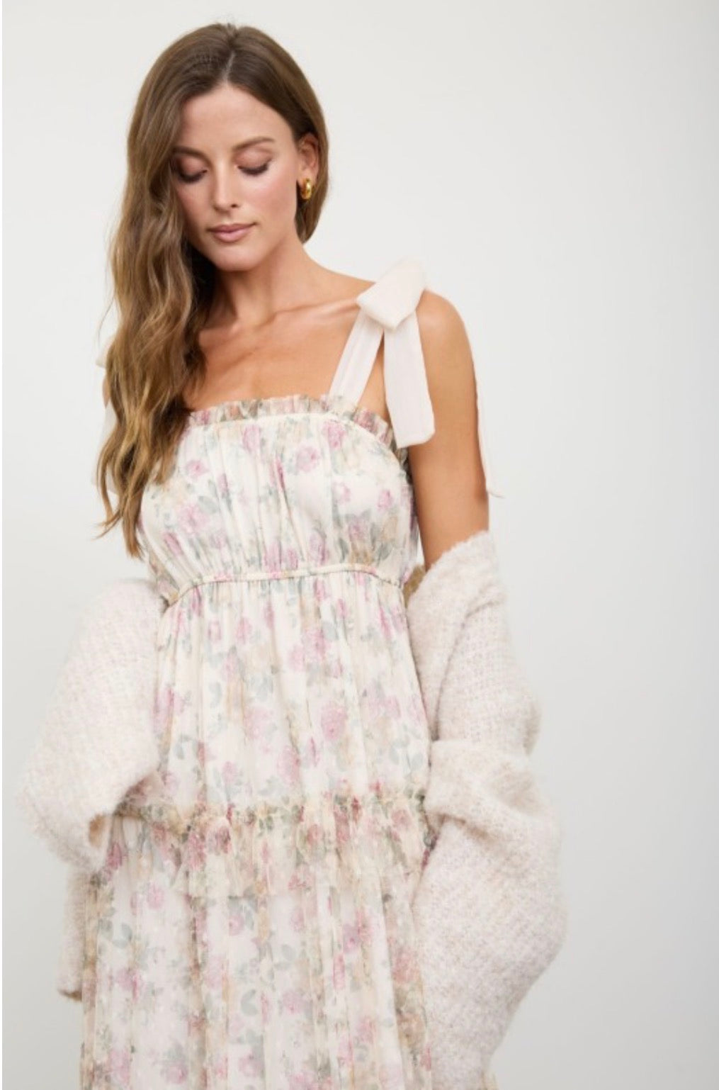 Vestido Amelie crema