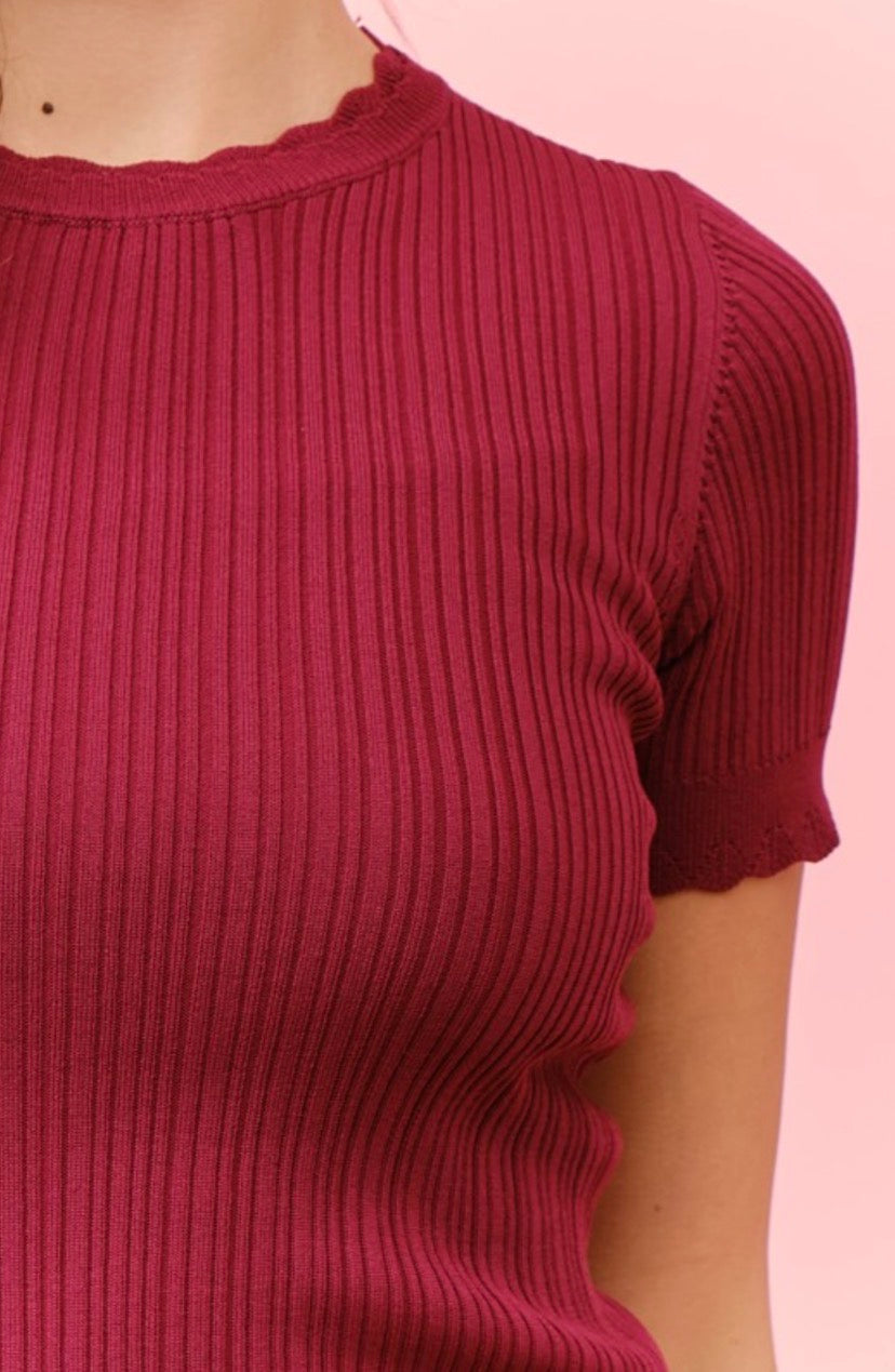 Blusa Lina  vino