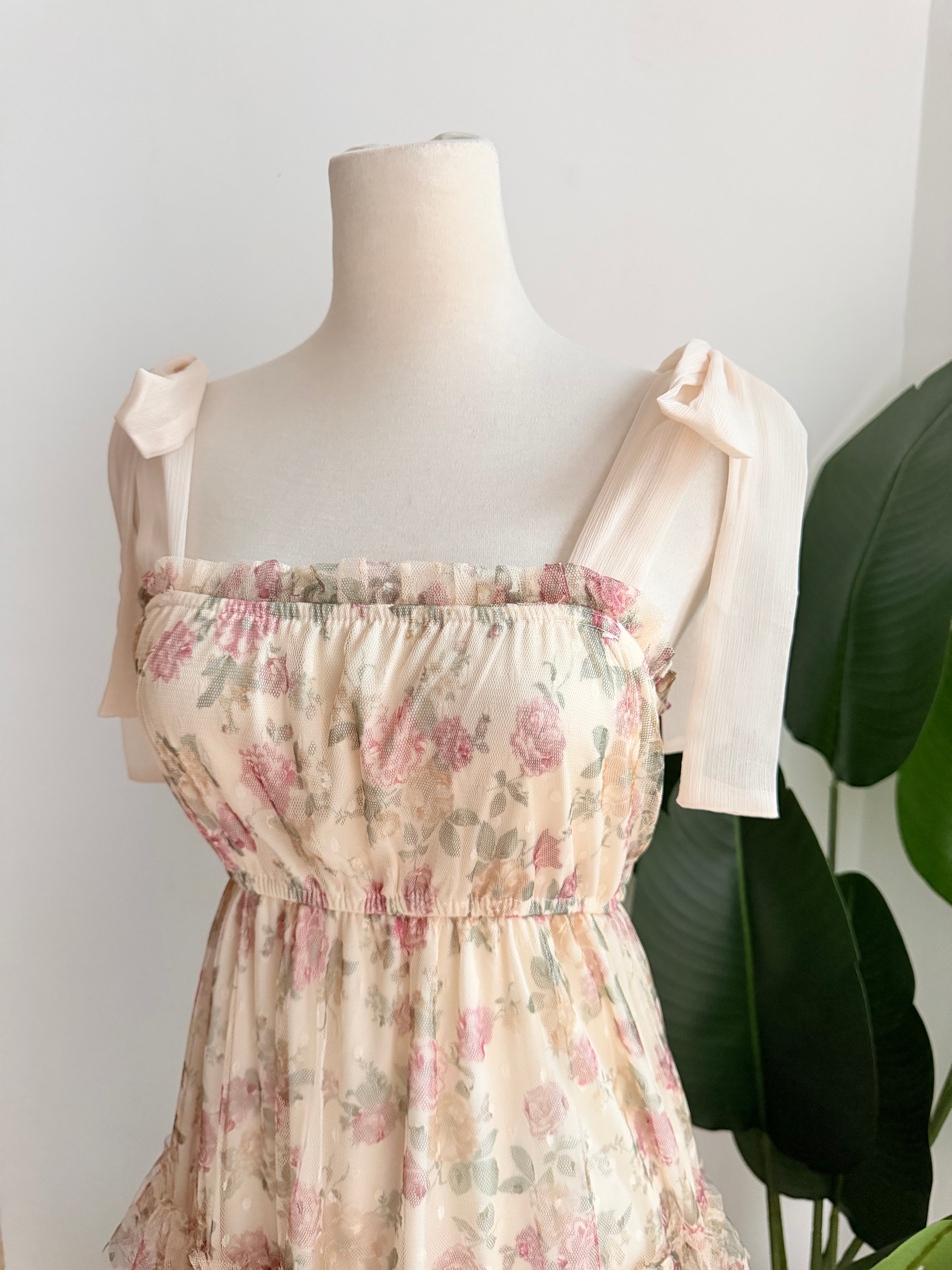 Vestido Amelie crema