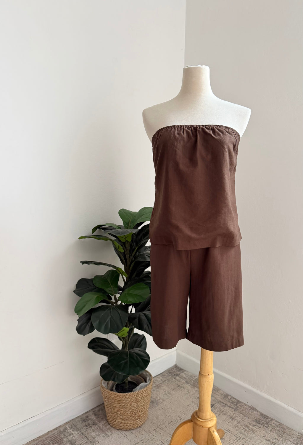 Set bermuda y blusa