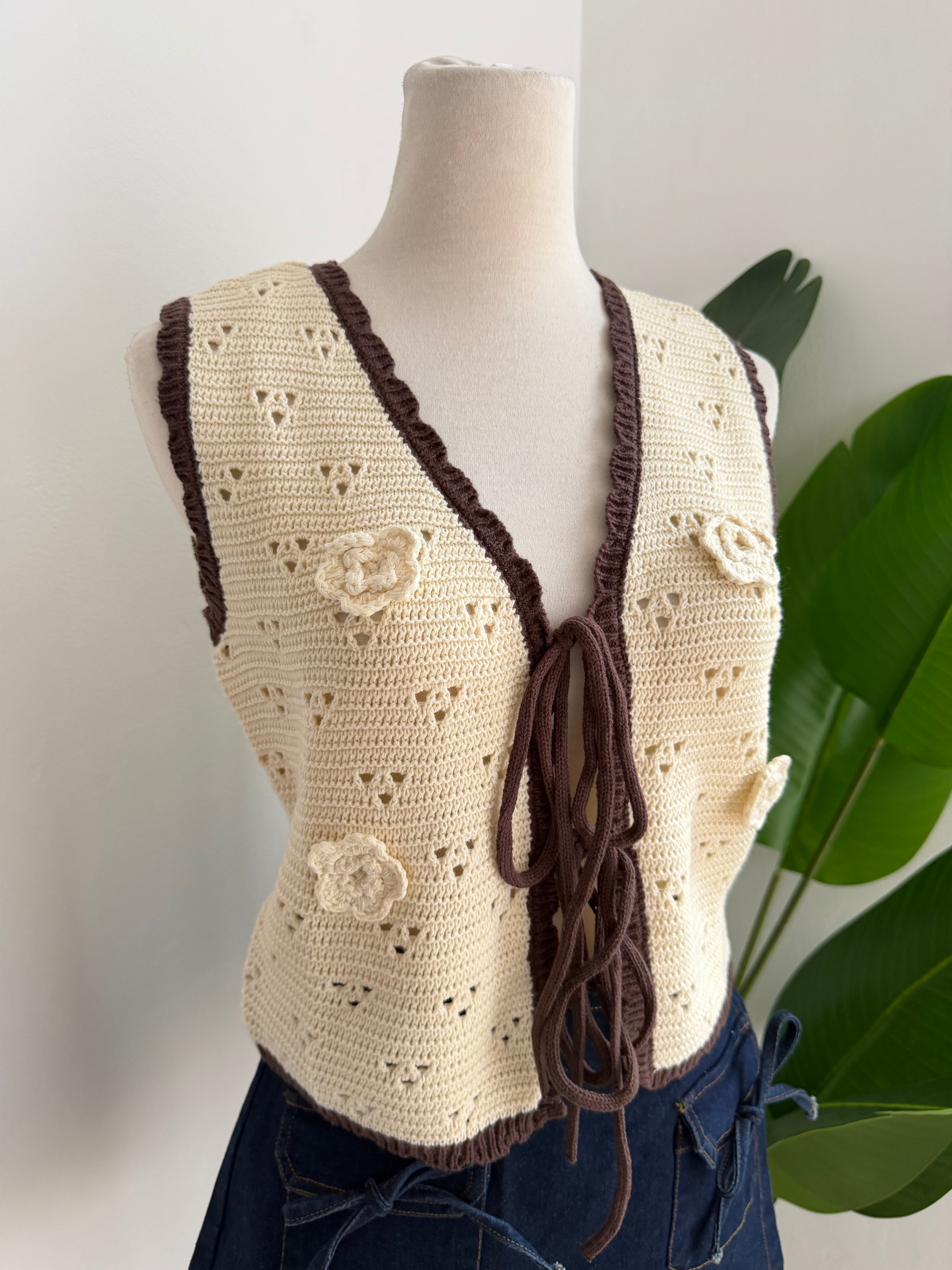 Blusa crochet