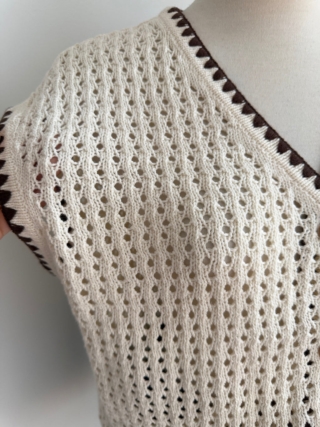 Blusa crochet