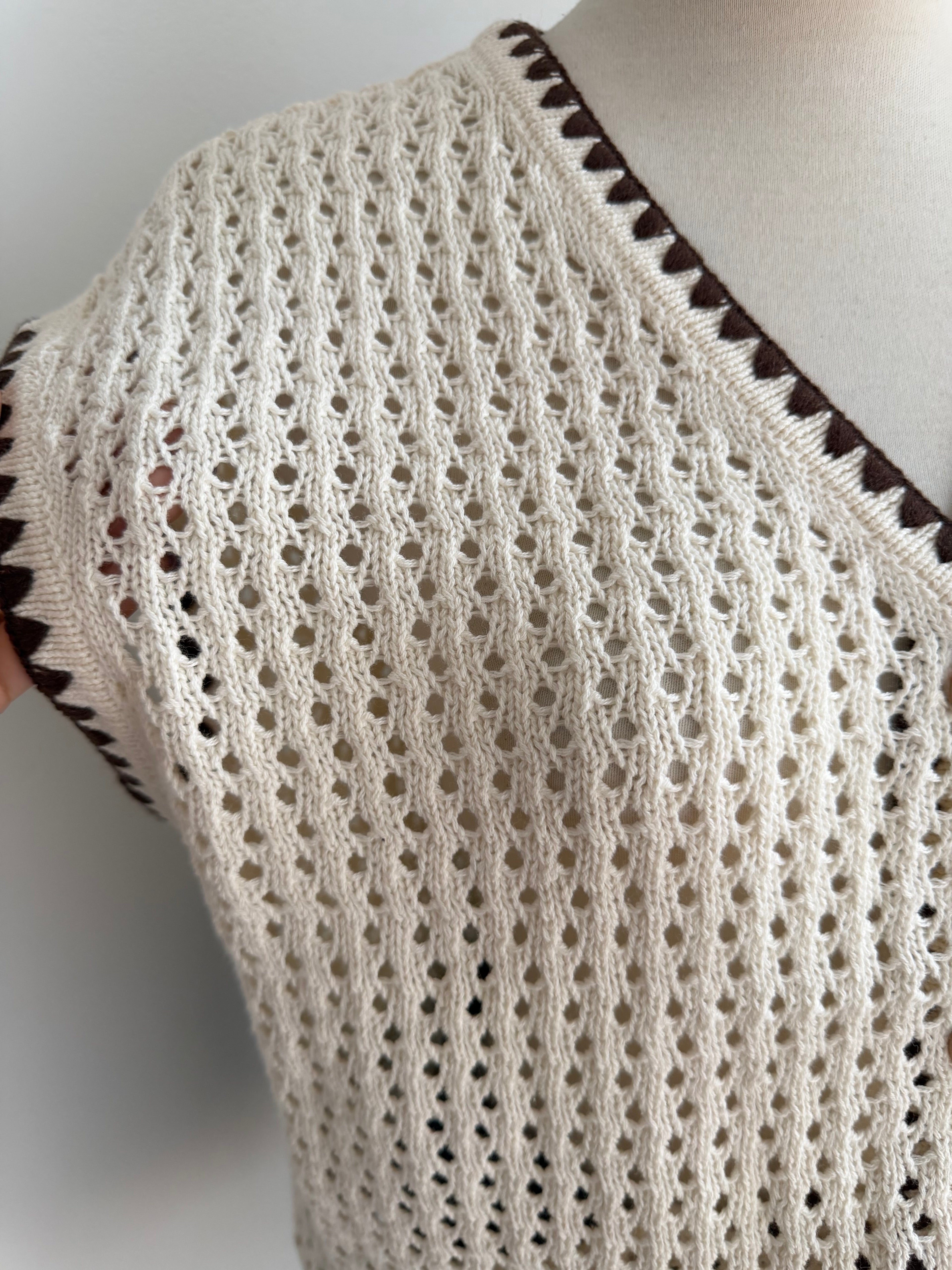 Blusa crochet