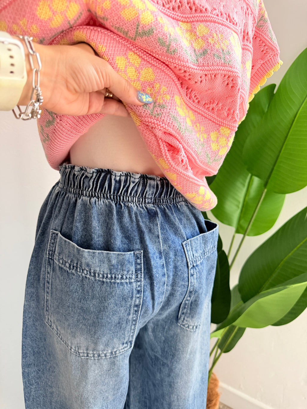 Pantalón Denim wide leg