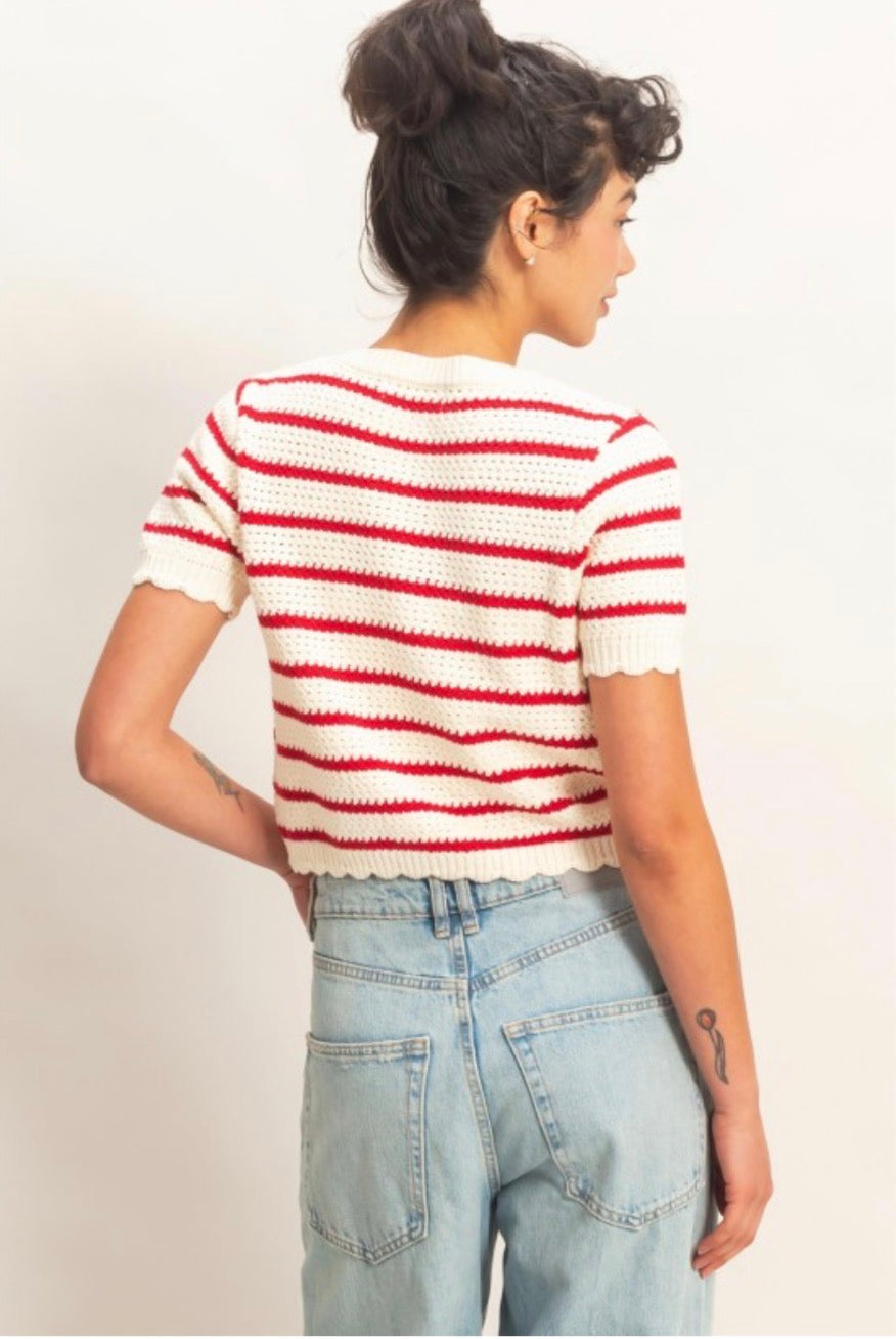 Blusa tejida