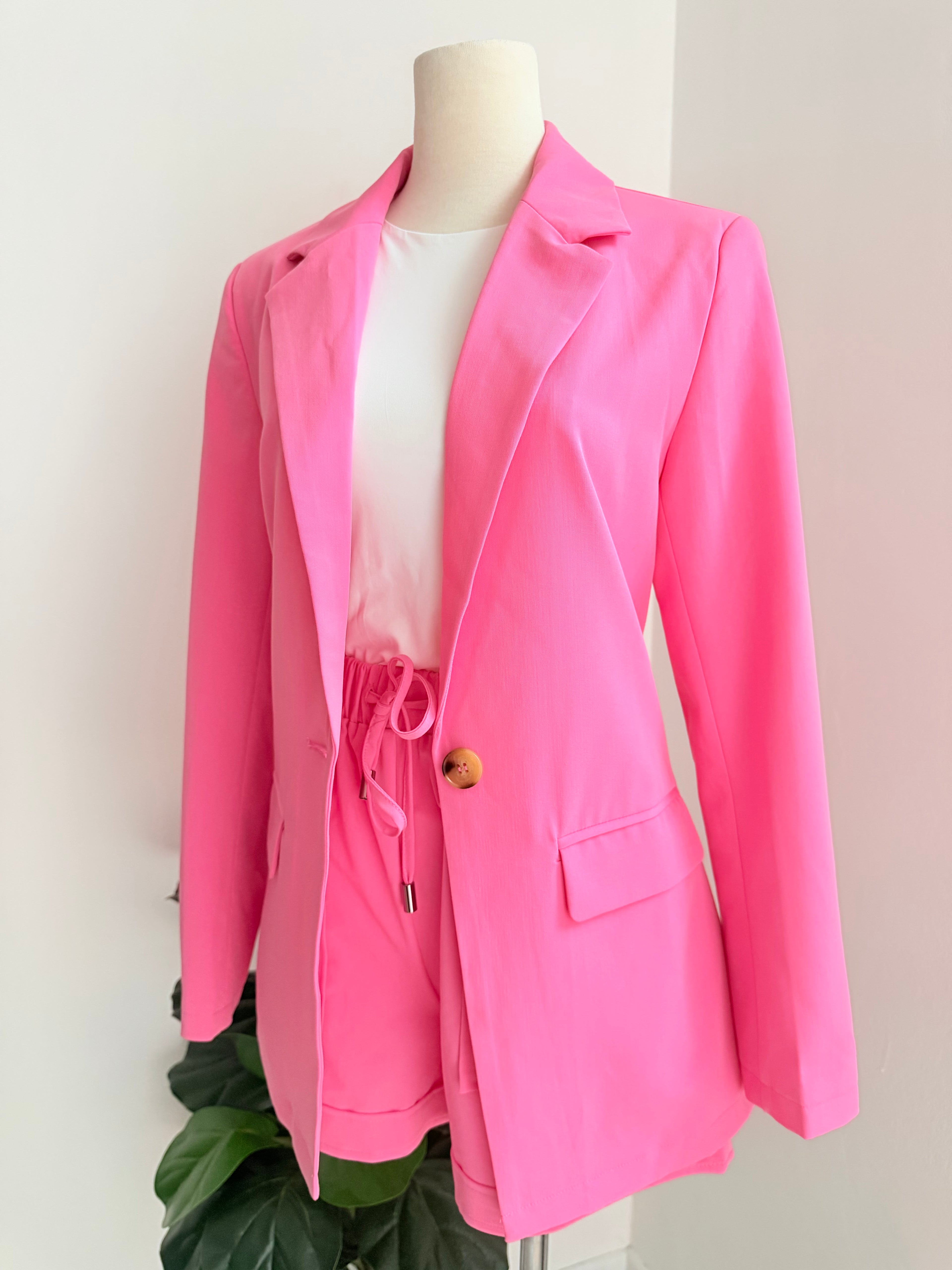 Set blazer y short