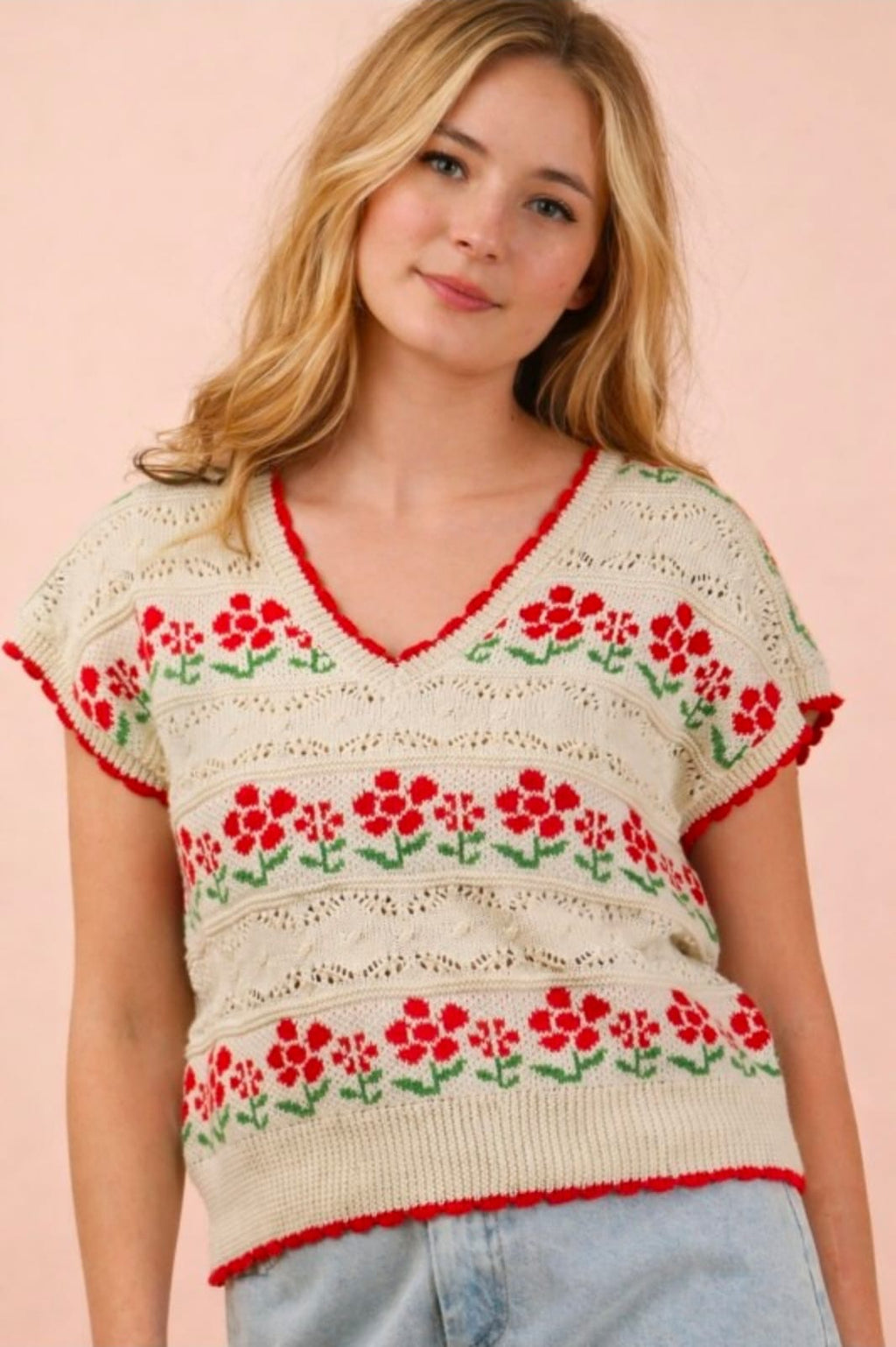 Blusa tejida