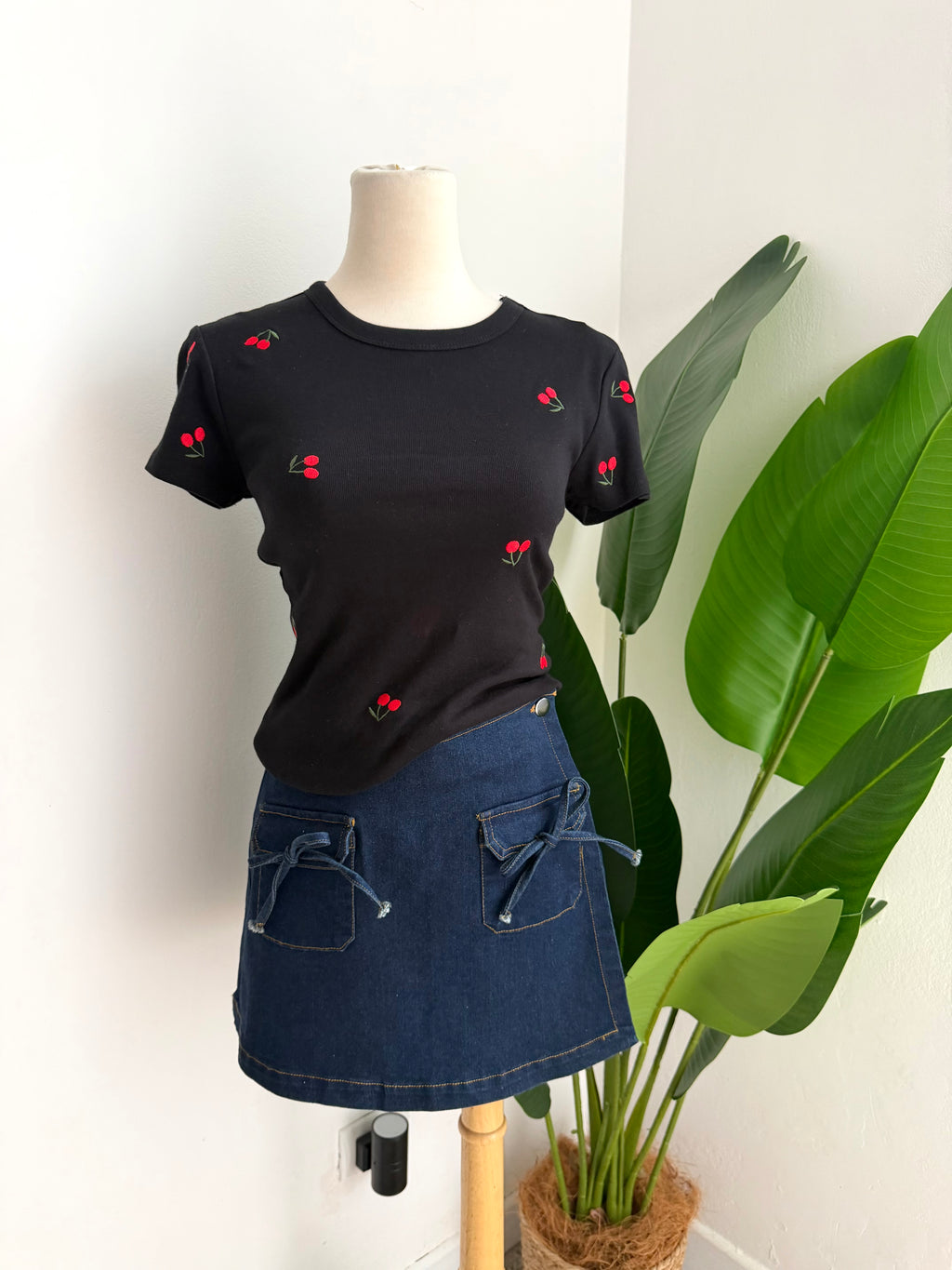 Blusa cherry