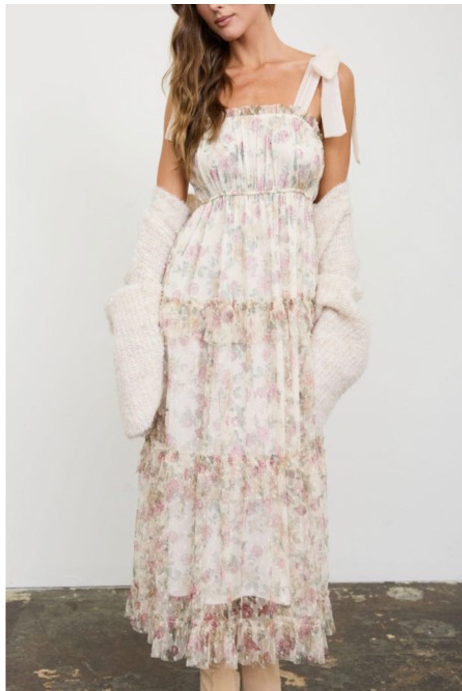 Vestido Amelie crema