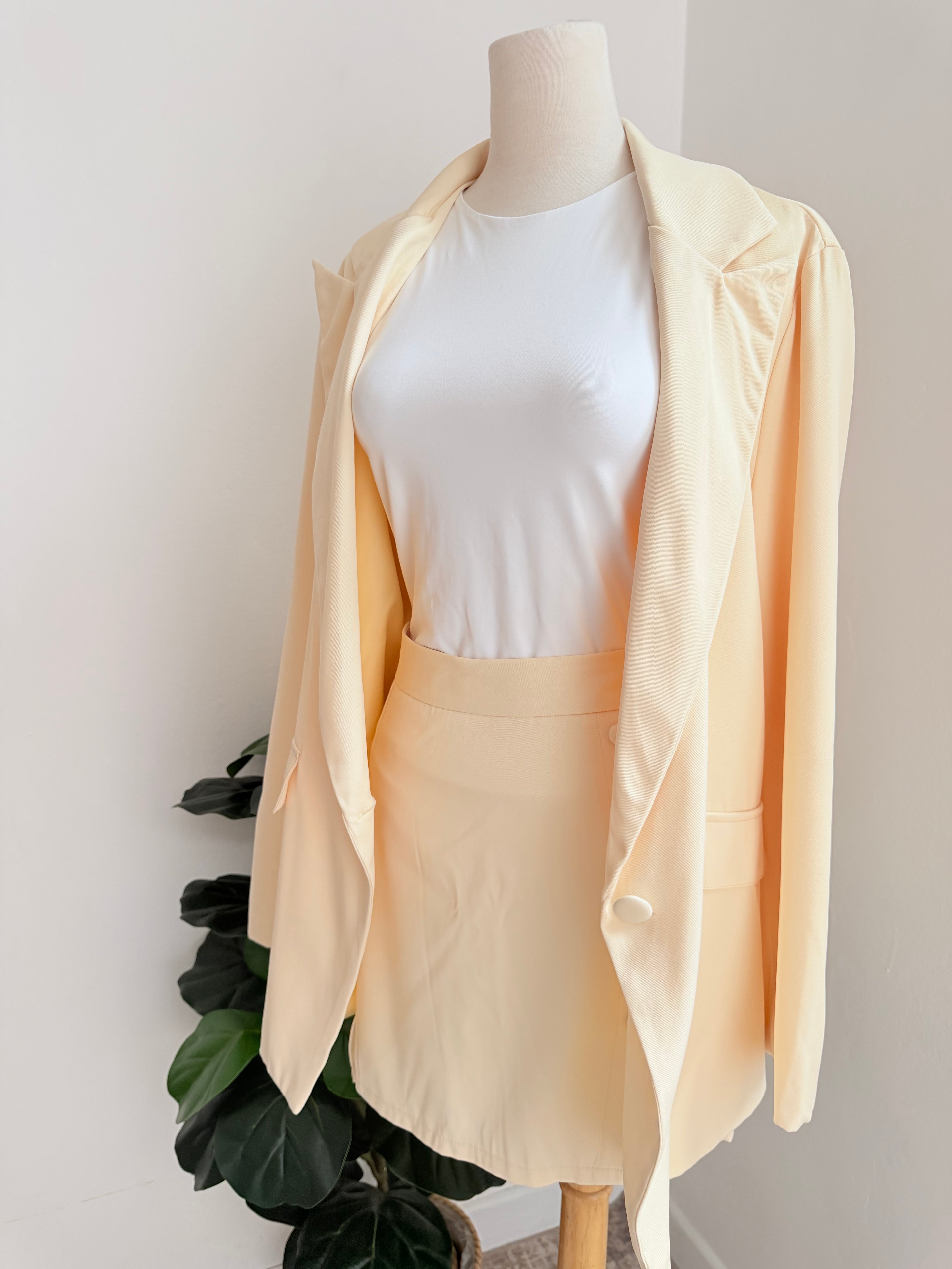 Set blazer y falda